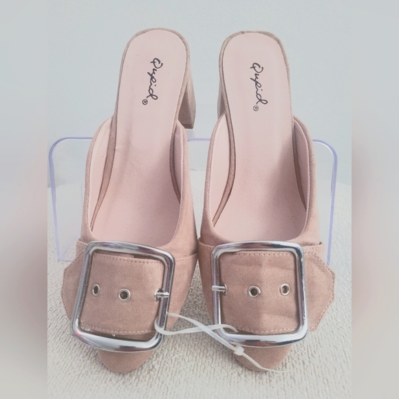 Qupid heeled mules size US 6 - Picture 3 of 4